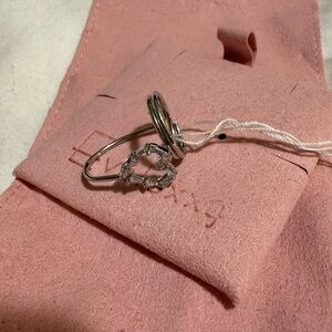 NWT New Evoluxxy Ring with Clear Stones